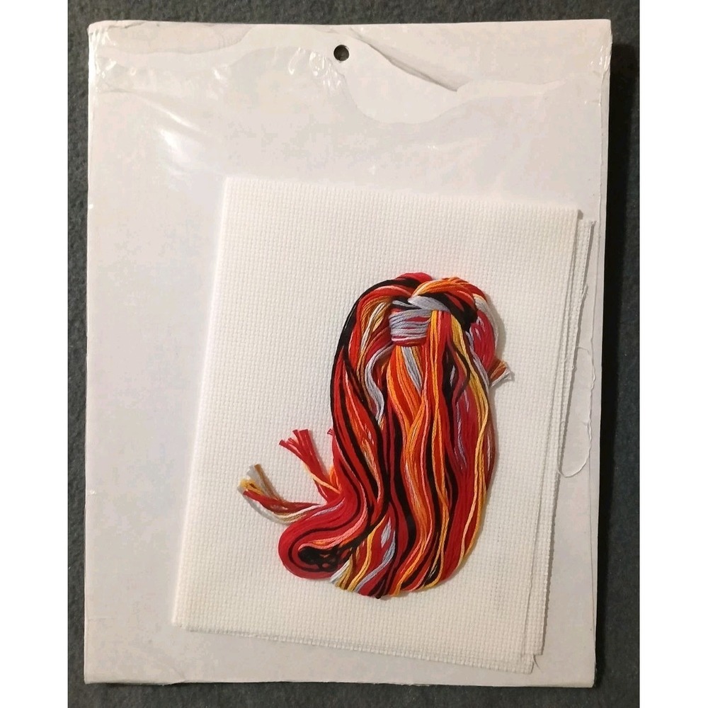 Candamar 8x10 Fire Fighter Picture - 51381 Cross Stitch Kit ***NEW*** - Picture 2 of 2